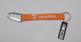 Carabiner Lanyard 8&quot; Strap Key Ring Black Gold T Volunteers - $185.03 MXN