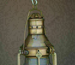 Antique Marine Ship Lantern Boat Light Anchor Lamp Cargo Ship Oil Kerosene Lamp. - £67.83 GBP