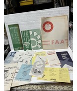 late 60’s-70’s FAA pilot welcoming package &amp; pamphlets Weather Alcohol……. - $49.49