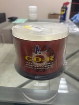 K Hypermedia CD-R Recordable Discs 700MB 80min Multi Speed 32x Pack of 50 - $13.95