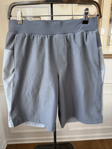 Lululemon T.H.E. Shorts Grey 9" Inseam Lined $78 M - $36.00