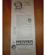 Vintage Mennen&#39;s Baby Talcum Print Magazine Advertisement 1925 - €4,29 EUR