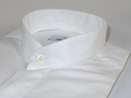 Mens CEREMONIA Pastor Shirt 100% Cotton Turkey Banded Collar #stn 13hyk ... - £27.67 GBP