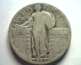 1925 Standing Liberty Quarter Good+ G+ Nice Original Bobs Coins Fast 99c Ship - £9.68 GBP