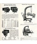 1922 N.T. Bushnell Steam Cranes Trolley Advertisement Catalogue Hardware... - $29.99