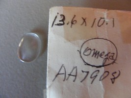 Vintage Omega Crystal AA7908  13.6 x 10.1 NOS - $551.17 MXN
