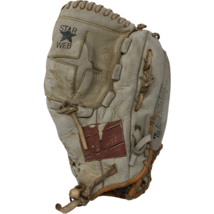 VTG Rawlings  Dave Johnson Star Web GJF10 11&quot; Baseball Glove Mitt RHT Deep Well - $39.59