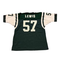 Vintage 1990&#39;s Champion New York Jets Mo Lewis #57 Green NFL Jersey Men&#39;... - $729.04 MXN