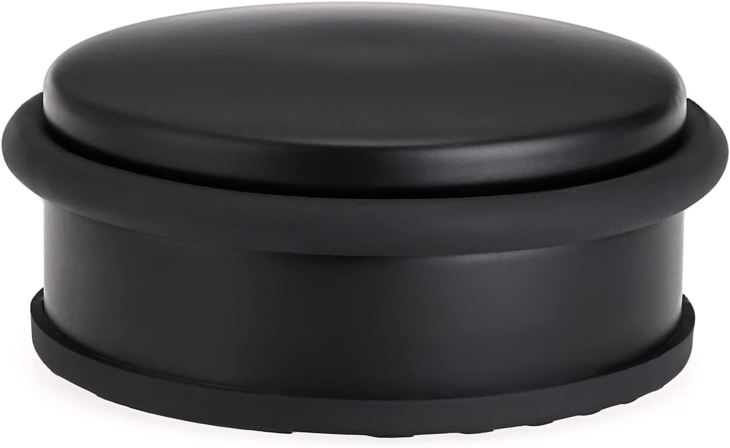Black Sumnacon Heavy Duty Floor Door Stopper No Drill, Sturdy Stainless ... - $31.64