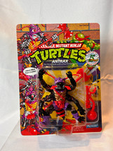 1992 Playmates Anthrax Tmnt 5 Yr Anniv. Action Figure Blister Pack Unpunched - £202.70 GBP