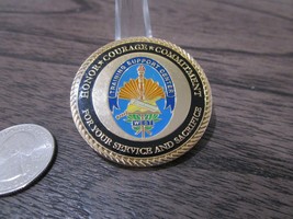 USN Training Support Center West CPO Backbone Of The Navy Challenge Coin - £7.09 GBP