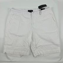 The Men&#39;s Store at Major Dept Store Twill Regular Fit Shorts White-38 - £30.91 GBP