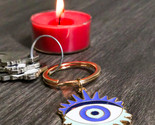 Set Of 2 Wicca New Age Metaphysical All Seeing Eye Of Protection Keychai... - $14.99