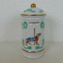 Lenox Vintage 1993 Porcelain Carousel Tiger Spice Jar Coriander Replacement - £9.21 GBP