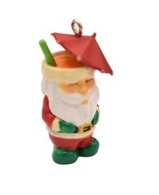 Hallmark Keepsake 0.9&quot; Miniature Christmas Ornament 2021, Santa Tiki Mug, Mini - £7.90 GBP