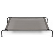 43&quot;D x 26&quot;W x 8&quot;H Dog Bed Gray - £44.54 GBP