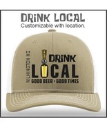Richardson 112 Truckers Hat with Drink Local Theme - Customizable with y... - £15.80 GBP