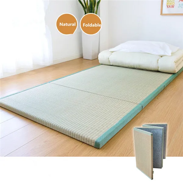 Folding Japanese traditional tatami mattress rectangular large folding floor mat - £169.29 GBP+