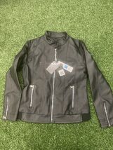 Italy Vegan Jacket F Collections Womens NWT Size Small Ferrari Inspired ... - $16.73