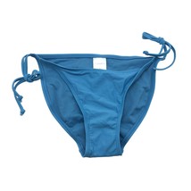 Xhilaration Bikini Bottoms String Tie Sides Cheeky Blue M - £7.78 GBP