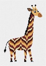 Pepita Needlepoint Canvas: Bargello Giraffe, 7&quot; x 10&quot; - £39.28 GBP+