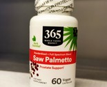 365 by Whole Foods Market Saw Palmetto, 60 Vegan Capsules - $40.75