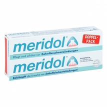 MERIDOL toothpaste double pack 2 x 75ml FREE US SHIPPING - £18.12 GBP