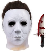 Michael Myers Mask &amp; Knife Halloween Costume - £33.89 GBP