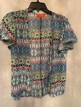 EUC Spoiled Tribal Print Sheer Jacket Size XL - £7.76 GBP