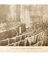 1904 Stage And Seats Burned And Destroyed Chicago Iroquois Theater Fire ... - $42.03 CAD