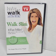Leslie Sansone - Walk Slim: 4 Fast Miles! DVD 2-Disc Set Brand New &amp; Ships Free - £11.40 GBP