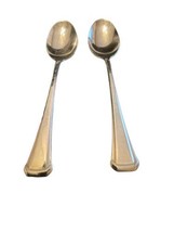 2 Oneida SSS Maestro St Leger Stainless Oval Place Soup Spoon Flatware G... - £9.63 GBP