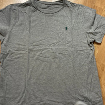 Polo Ralph Lauren Mens Custom Fit T Shirt Size XLarge Gray CREW NECK  Tee - £7.91 GBP