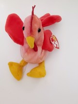 TY 1996 THE BEANIE  BABIES COLLECTION &quot;STRUT&quot; THE ROOSTER - £5.07 GBP