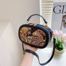 Cartoon Casual Exquisite Small Round Bag Hand Bag 2023 Autumn Cute Versatile Wom - £40.61 GBP