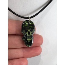 Military Army Skull Tactical Necklace Skeleton Charm - $8.93