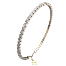 Ava Gold Bracelet - $111.72 MXN