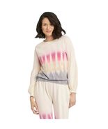 Knox Rose Women’s Sweatshirt Off White Tie Dye Size XS Cozy Pullover - $19.80