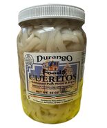 cueritos en vinagre seasoned pickled pork skins rinds in brine ready to ... - $39.55
