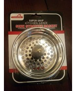Super Grip Kitchen Genie Sink Strainer Basket Fits Most Standard Sinks... - $331.07 MXN