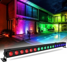 Wash Light, Oppsk 40&quot; 54W 18Leds Rgb Stage Lights Bar Sound Activated Au... - £76.27 GBP