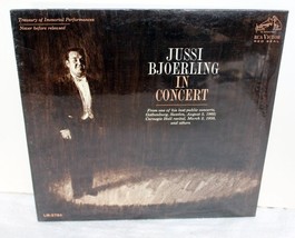 Jussi Bjoerling in Concert ~ 1965 RCA Red Seal LM-2784 Sealed Mono LP - £11.98 GBP