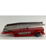 Vintage Tonka Fire Department Hook Ladder Firetruck 8&quot; Trailer Metal Veh... - $40.55 CAD