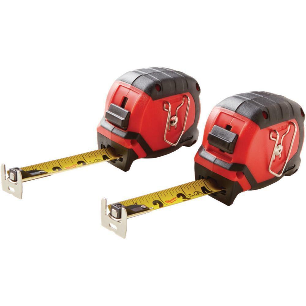 5Milwaukee - 48-22-0125G - 25 ft. Magnetic Tape Measure - 2-Pack