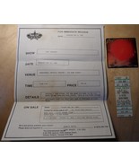 PAT TRAVERS Crash And Burn chu-pops + 1992 Ticket Stub NY + 1985 Ottawa ... - $18.75