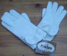 Fownes Fine Knit Ladies Winter Gloves - BRAND NEW WITH TAGS - PRETTY IVO... - £15.52 GBP