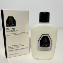 Vintage Oil of Olay Oil-Free Beauty Fluid Light Greaseless Formula Lotion 90’s - £19.78 GBP