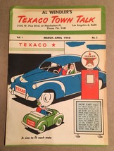 Texaco Town Talk Booklet from 1948 - Not Common . - £30.55 GBP