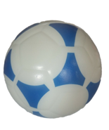 Soccer Ball 5&quot; Blue And White-Great For Outside/Pool/Camping/More-NEW-SH... - $13.41 CAD