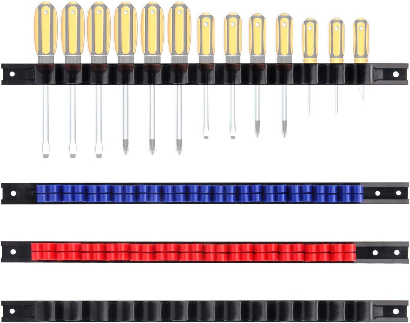 Casoman 4 Pcs Screwdriver Organizer And Wrench Organizer, Hand Tool Holder, - $35.94
